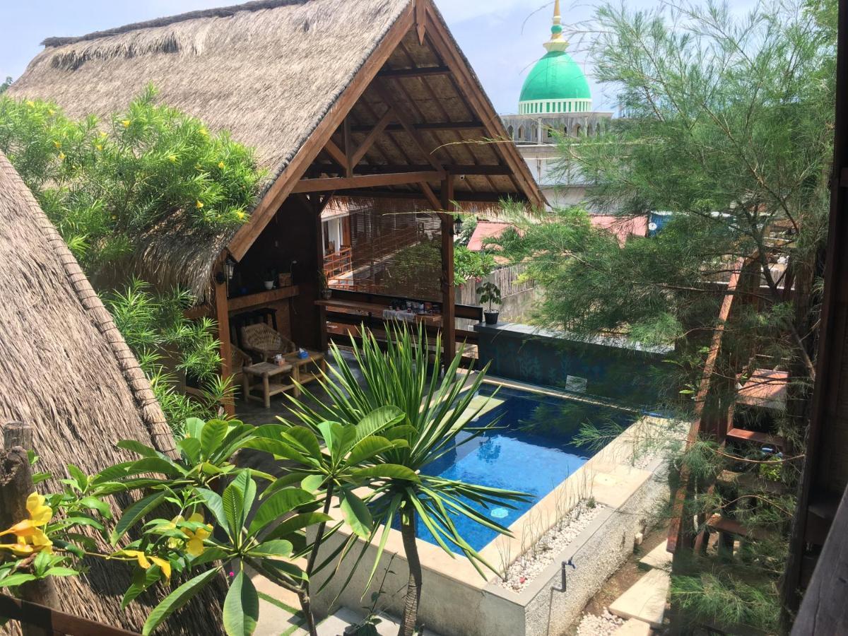 Hotel The Golden Ave Bungalow Gili Trawangan Exterior foto