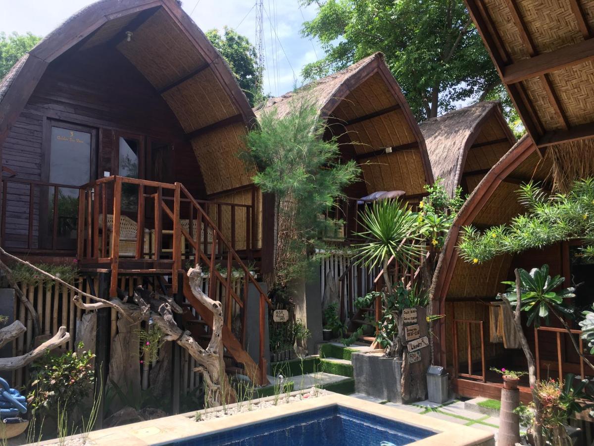 Hotel The Golden Ave Bungalow Gili Trawangan Exterior foto